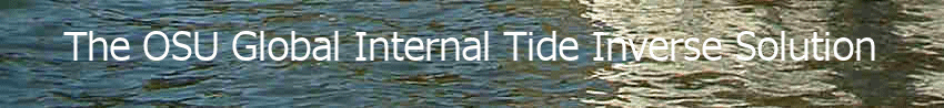 Global 1st Mode Internal Tide Inverse Solution